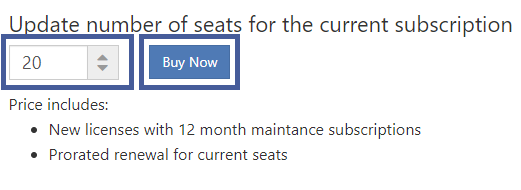 Buy more seats