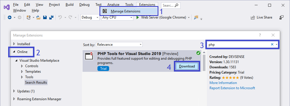 Visual Studio Extensions