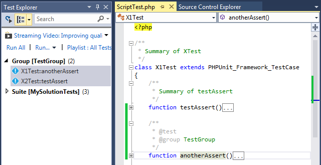 PHPUnit Test Case