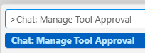 MCP Tool Approval Command