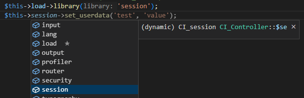 ci3 library completion