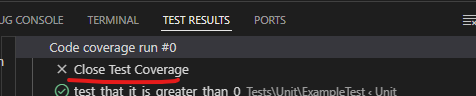 close code coverage