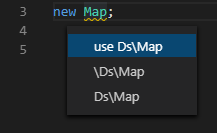 Resolve missing namespace