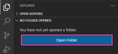 Open Folder with PHP code